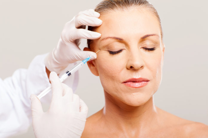 antiaging botox face eye