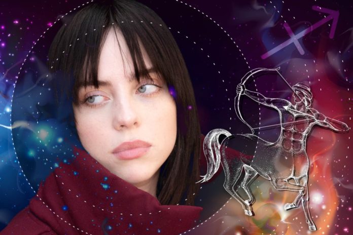 astrology billie elish sagittarius