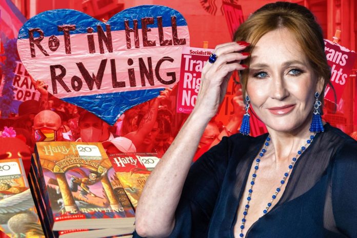 rowling protest books