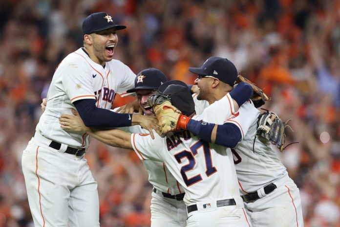 Astros infield