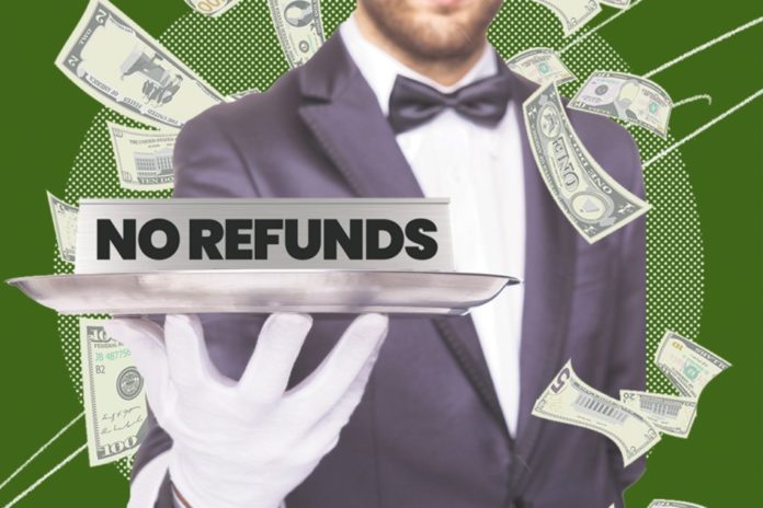 no refunds web