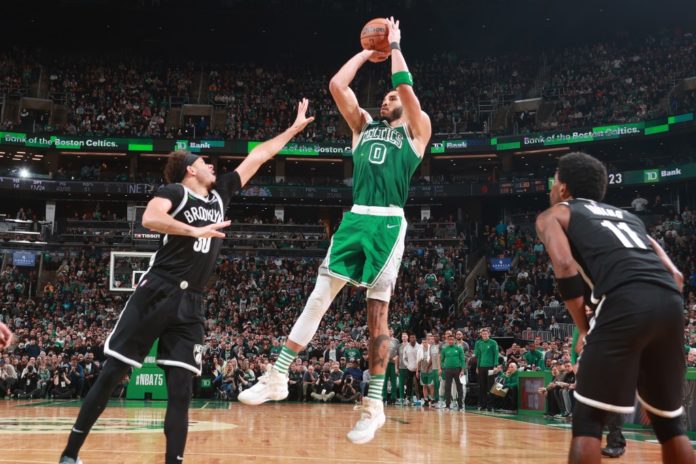 Jayson Tatum Celtics Nets