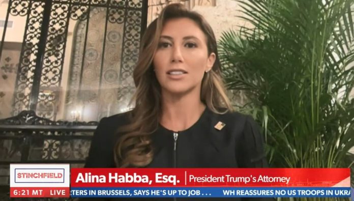 alina habba trump attorney stinchfield