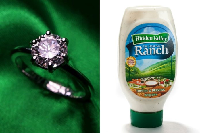 ranch dressing diamond ring 99