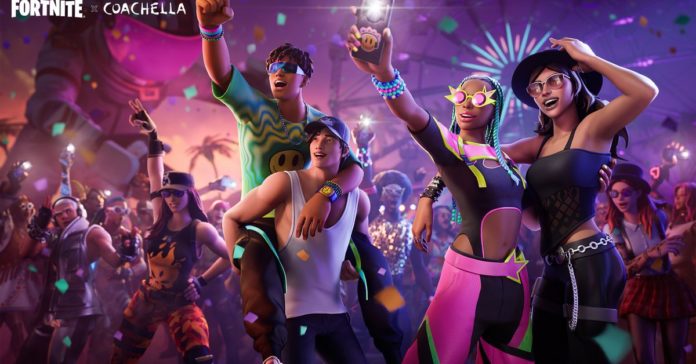 Fortnite X Coachella Loading Screen 2