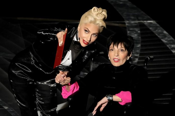 LADY GAGA LIZA MINNELLI OSCARS