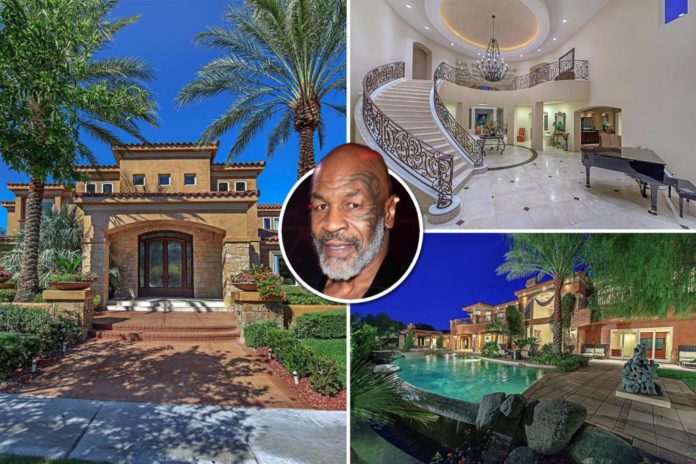 mike tyson henderson luxury home comp