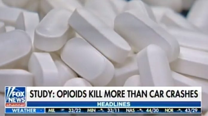 opioids car crashes