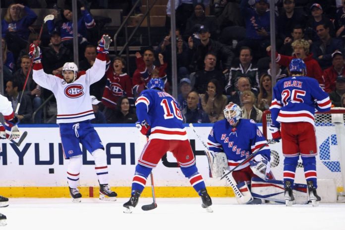 rangers canadiens recap