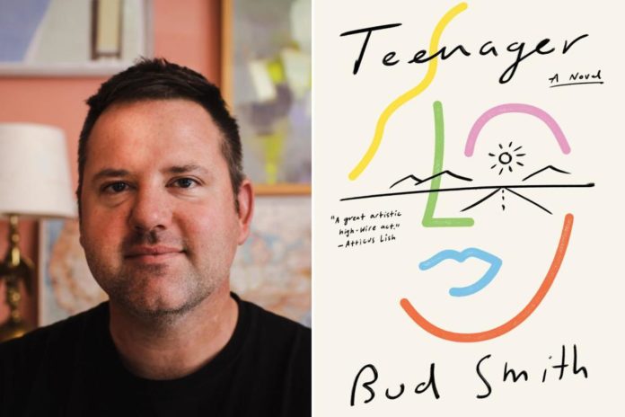 bud smith wrote his novel teenager on his i phone