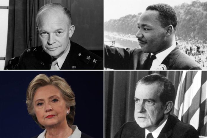 eisenhower clinton mlk nixon 1