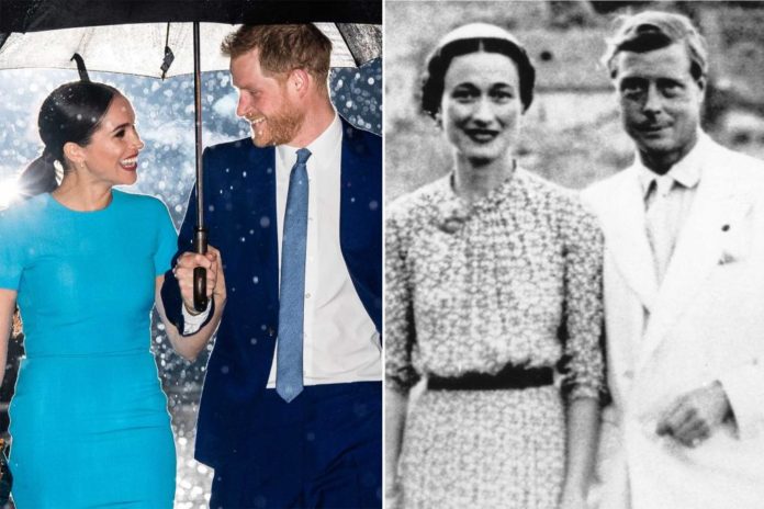 harry meghan edward wallis simpson