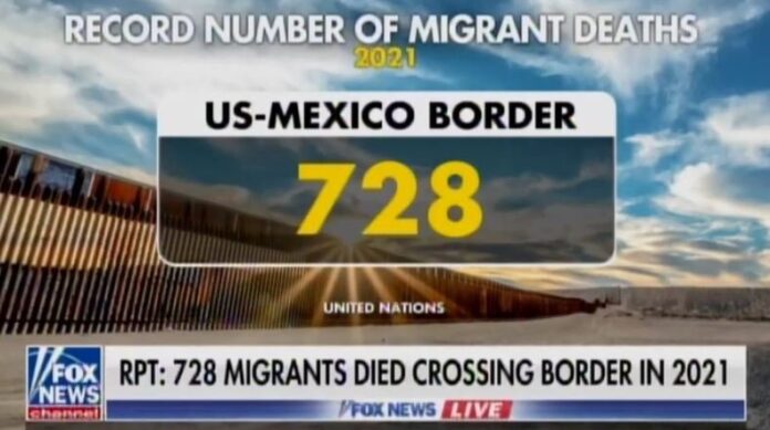 728 migrant deaths border