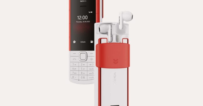 Nokia 5710 XpressAudio WHITE RED 1