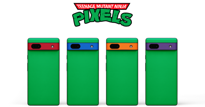 Teenage Mutant Ninja Pixels