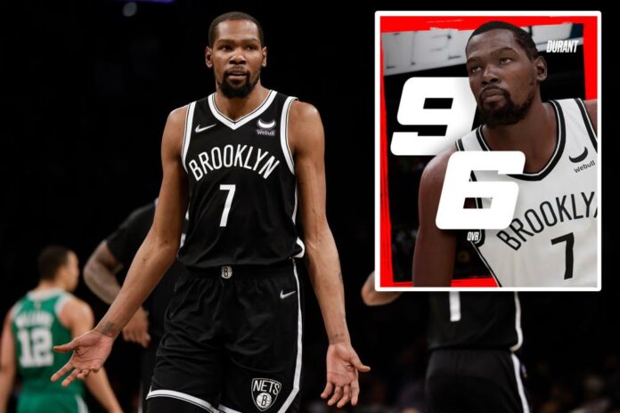 kevin durant nba2k23 rating