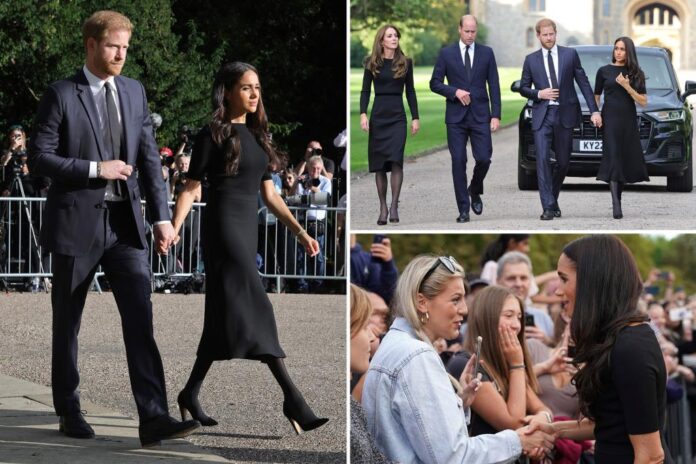 meghan markle delayed walk windsor comnp 1