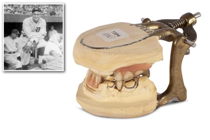 ty cobb dentures comp