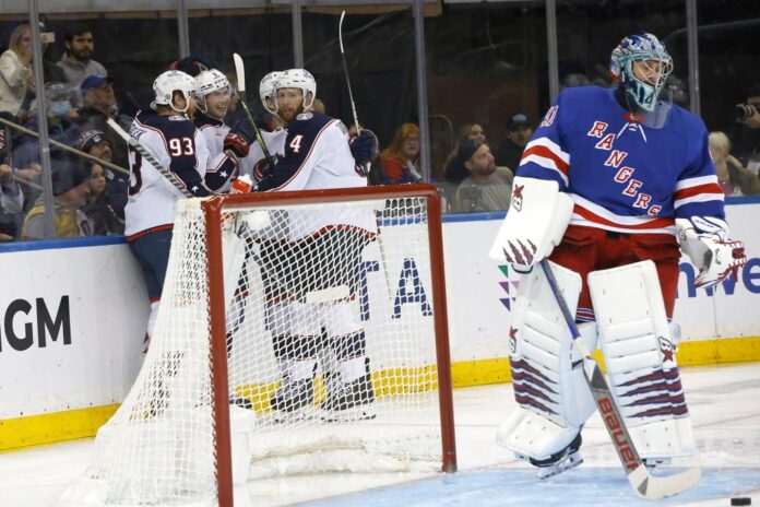 Blue Jackets vs Rangers