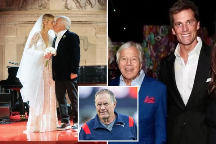 bill belichick too busy for bob kraft wedding homepage