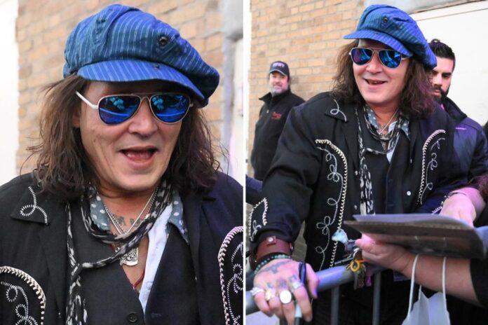 johnny depp selfies comp