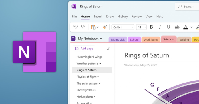 new onenote