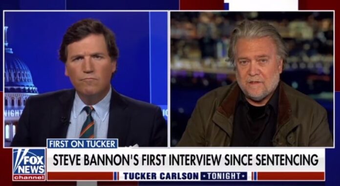 tucker carlson steve bannon