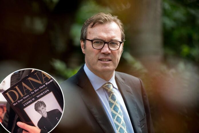 andrew morton feared death while writing princess diana biography