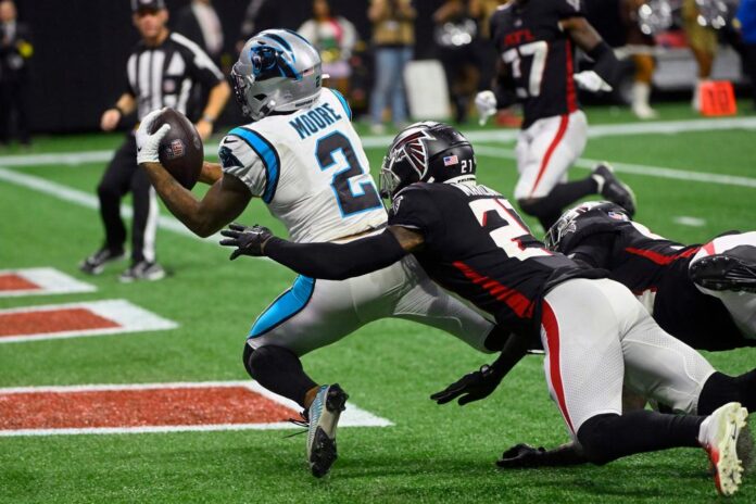 dj moore touchdown panthers