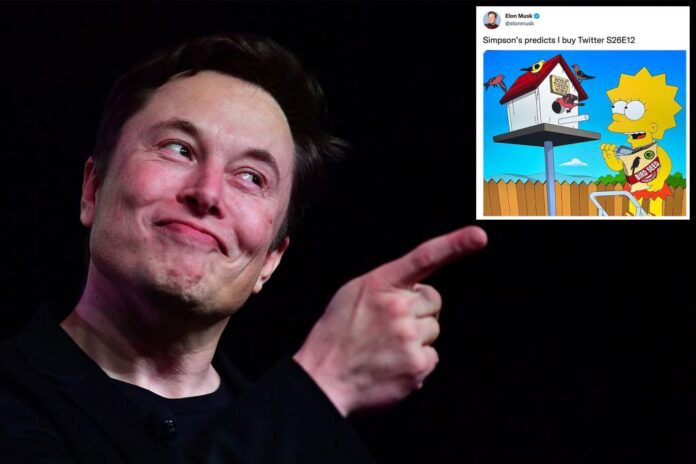 elon musk says twitter predicted his twitter takeover homepage