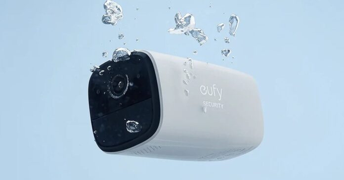 eufy camera underwater