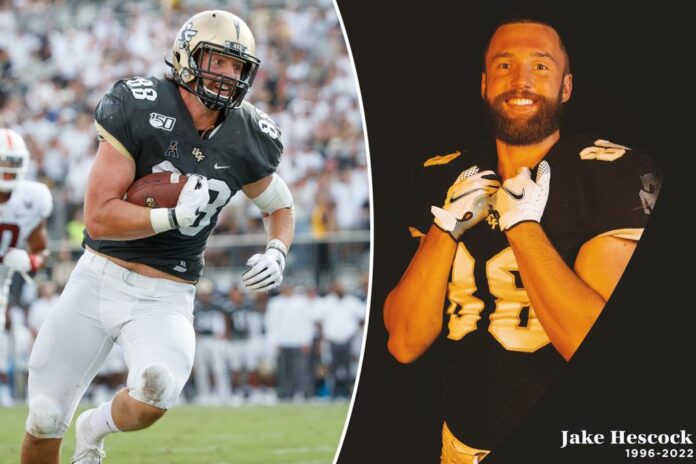 jake hescock ucf tight end comp