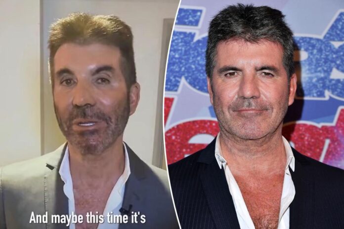 simon cowell viral video