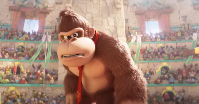 donkey kong super mario movie