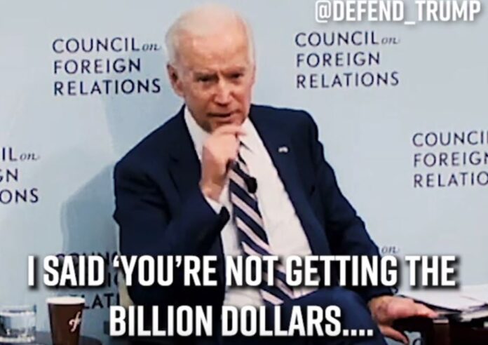 joe biden ukraine billboard