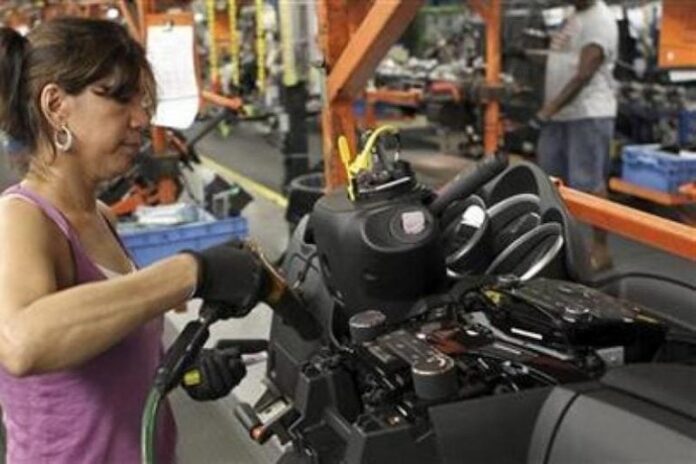 Female Auto Worker