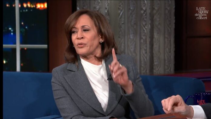 Kamala Harris Late Show 1 Screen Image 03152023