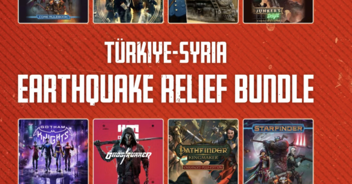 humble bundle earthquake relief