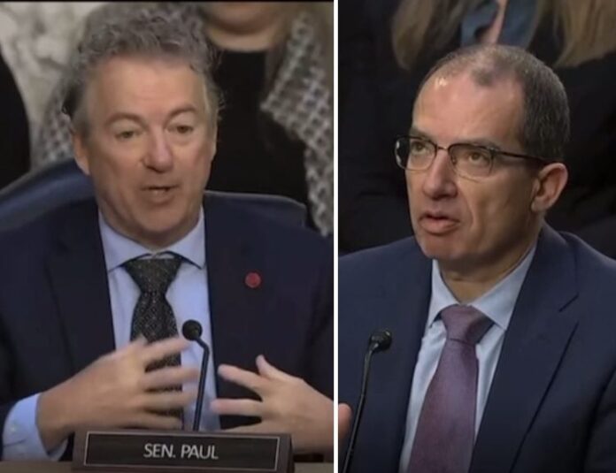 rand paul hearing pfizer