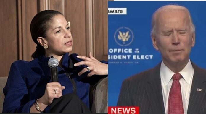 Rice and Biden