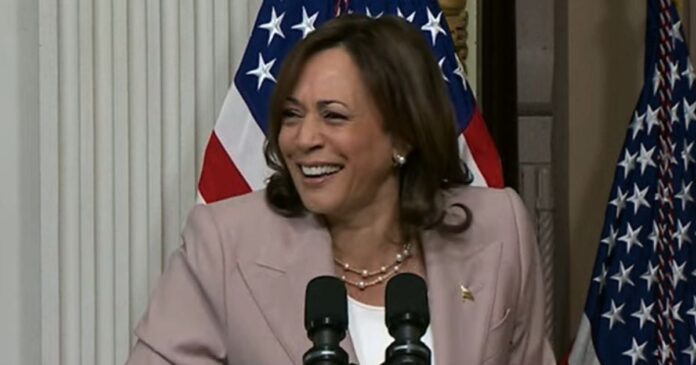 Kamala laughs