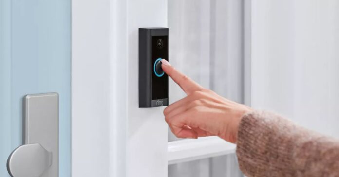 Ring Video Doorbell Wired Press Image