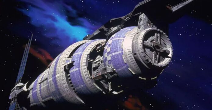 babylon 5 station warner bros upscaled