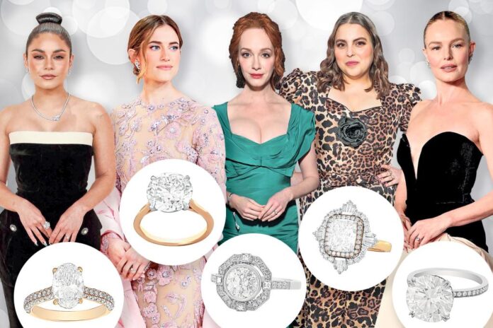 celeb engagement rings