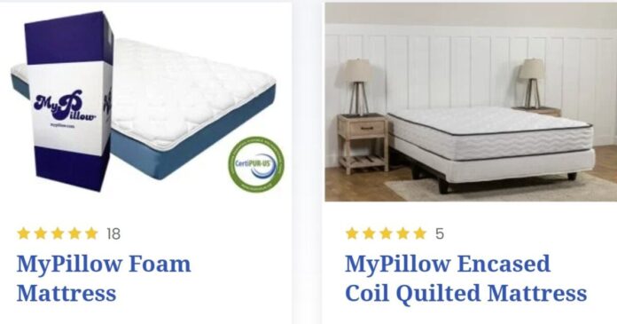 mypillow foam and encased coil mattresses 1200x630