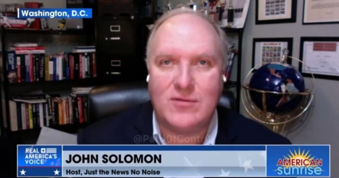 John Solomon Screen Image Real Americas News 08112023