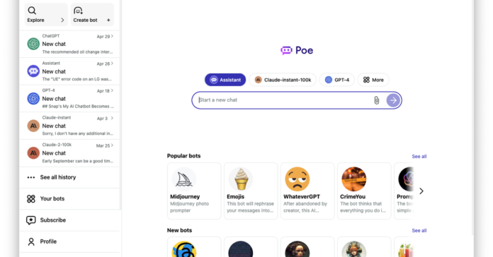 Poe for Mac app