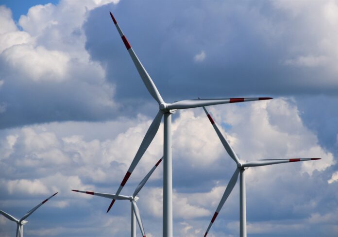 wind turbines