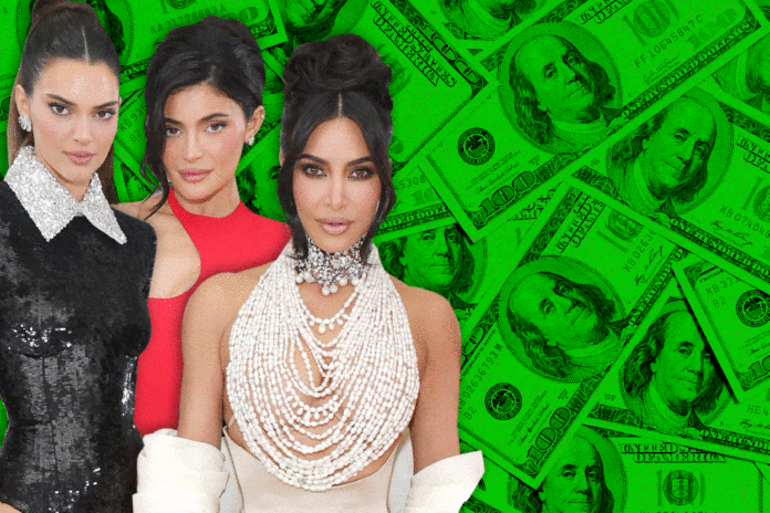 kardashian jenner wealth