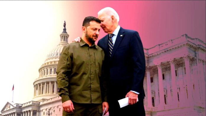 zelensky and Biden